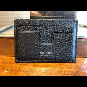 New Tom Ford T Line Card Holder